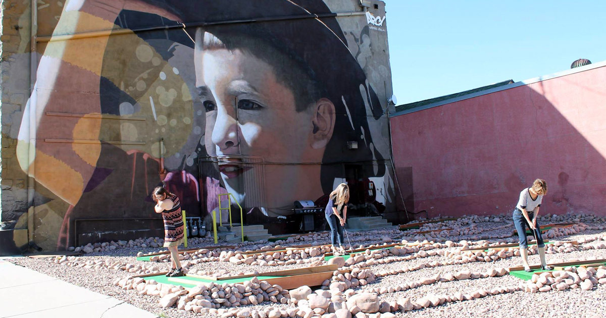 Downtown Mini Golf Course Opens for 2025 Season