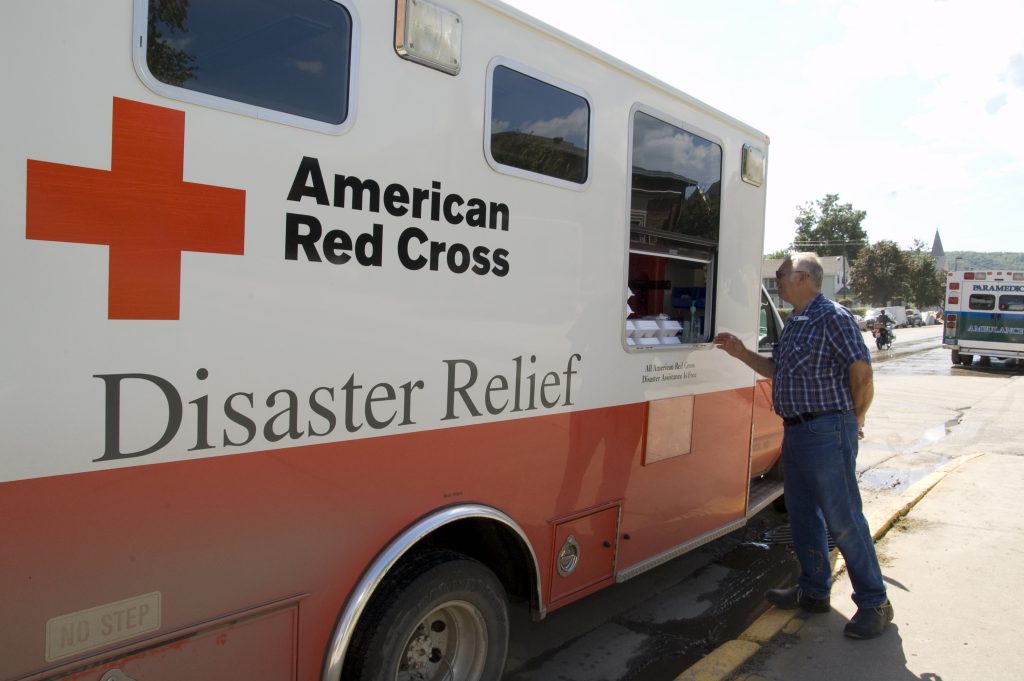Red Cross Taking Donations to Aid Roosevelt Fire Victims