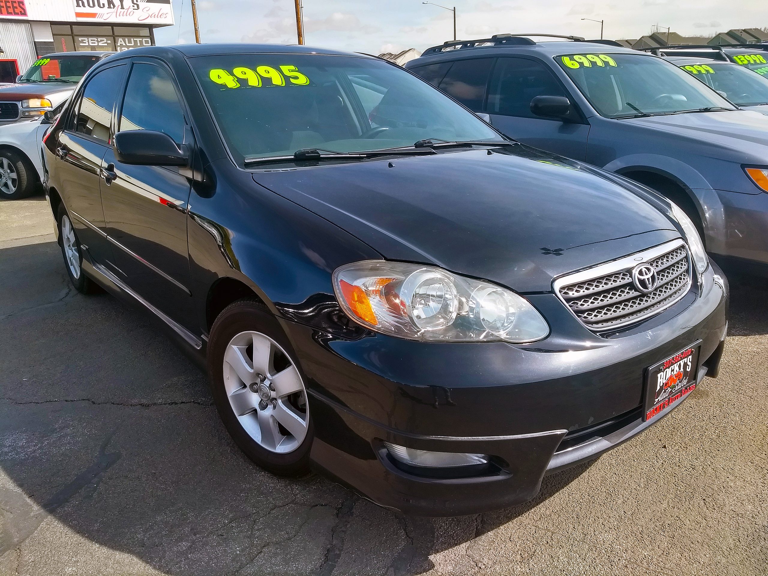 Rocky’s is Knocking Out High Prices on The Toyota Corolla S