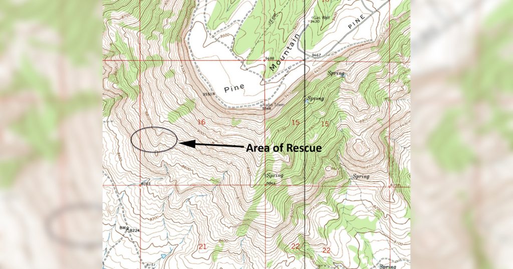 Two California Men Stranded on Pine Mountain, Rescued by Search & Rescue