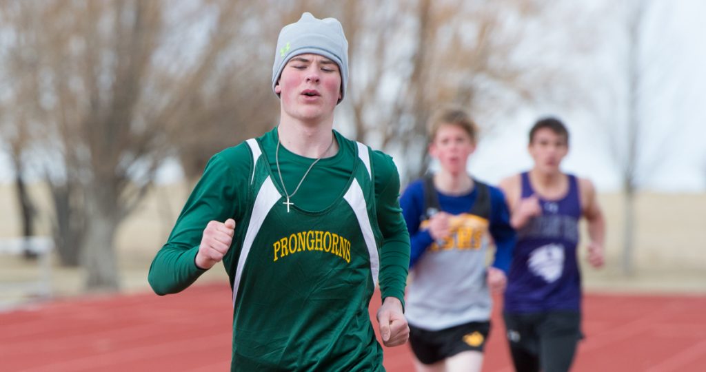 Pronghorns Track & Field Compete in Mountain View