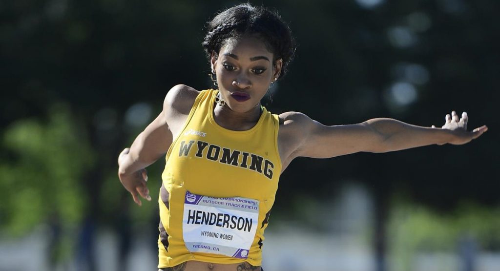 Henderson Earns Honorable Mention All-America Honors in Long Jump