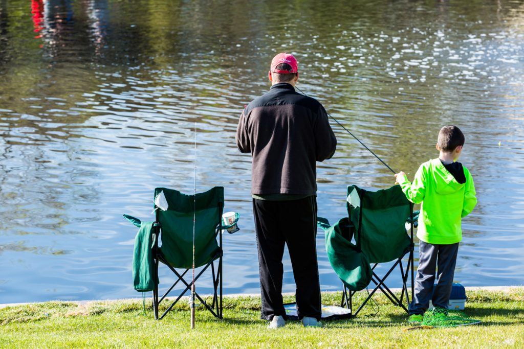 Take a Kid Fishing Day is June 16