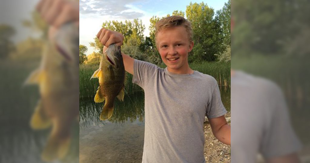 Casper 14-year-old Breaks Green Sunfish State Record