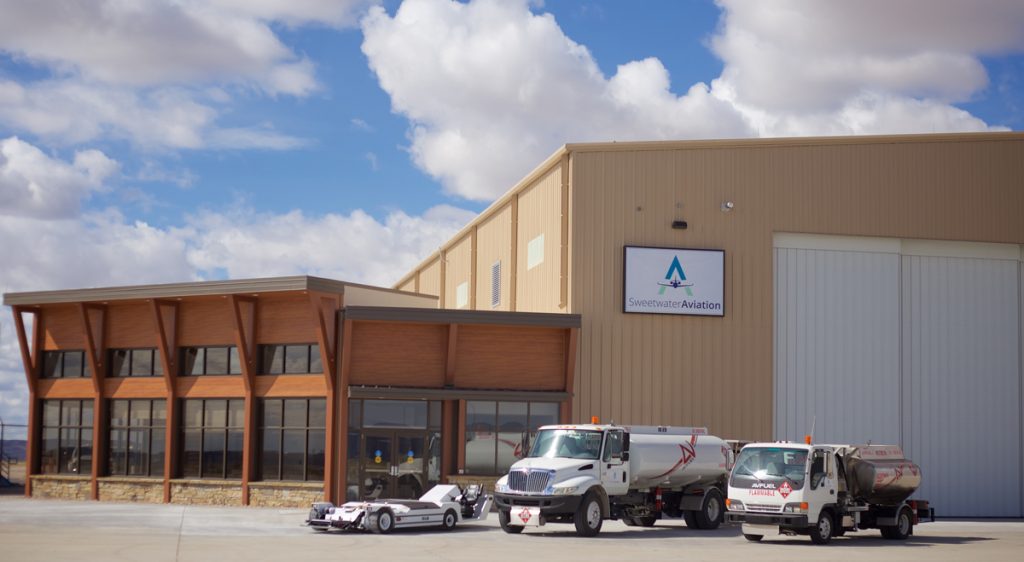 Southwest Wyoming Regional Airport Opens New General Aviation Facility Powered by Renewable Energy