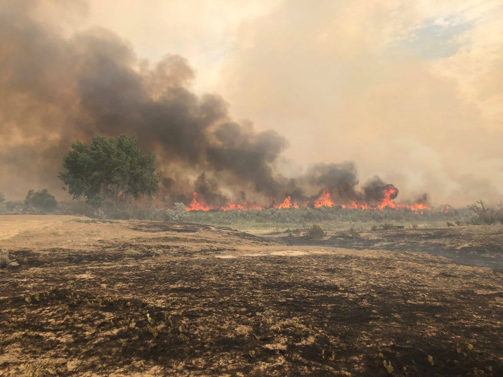 Terek Fire Near Worland Estimated at 40,000+ Acres