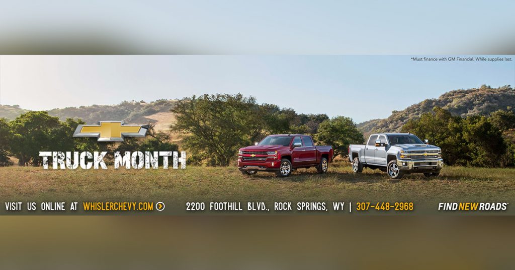Celebrate Truck Month at Whisler with Deals on 2018 Chevy Silverados