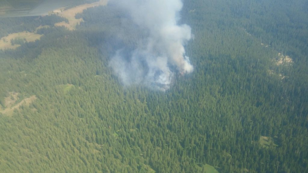 Bacon Rind Fire Intensifies; New Fire Discovered in Basin Creek Area