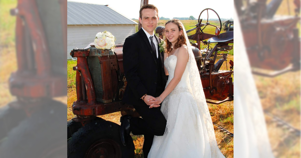 Samantha Stacey and Matthew Meadows Say Their Vows