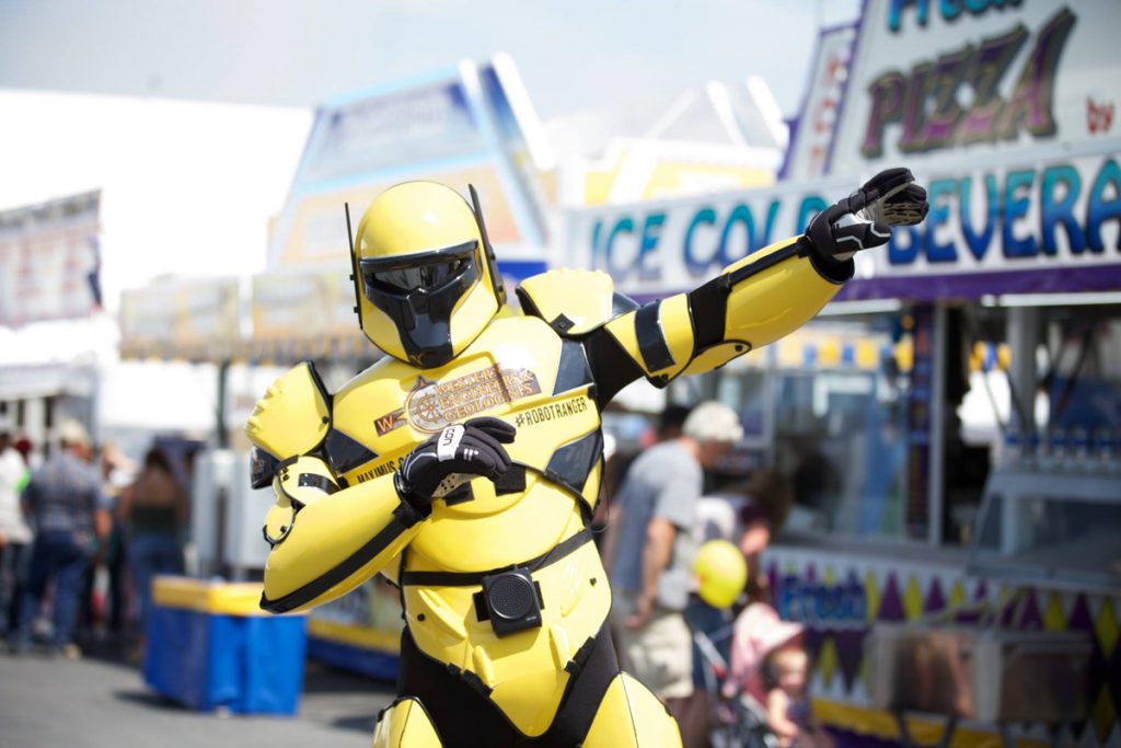 Take a Photo with the Robot Rangers at Wyoming’s Big Show®