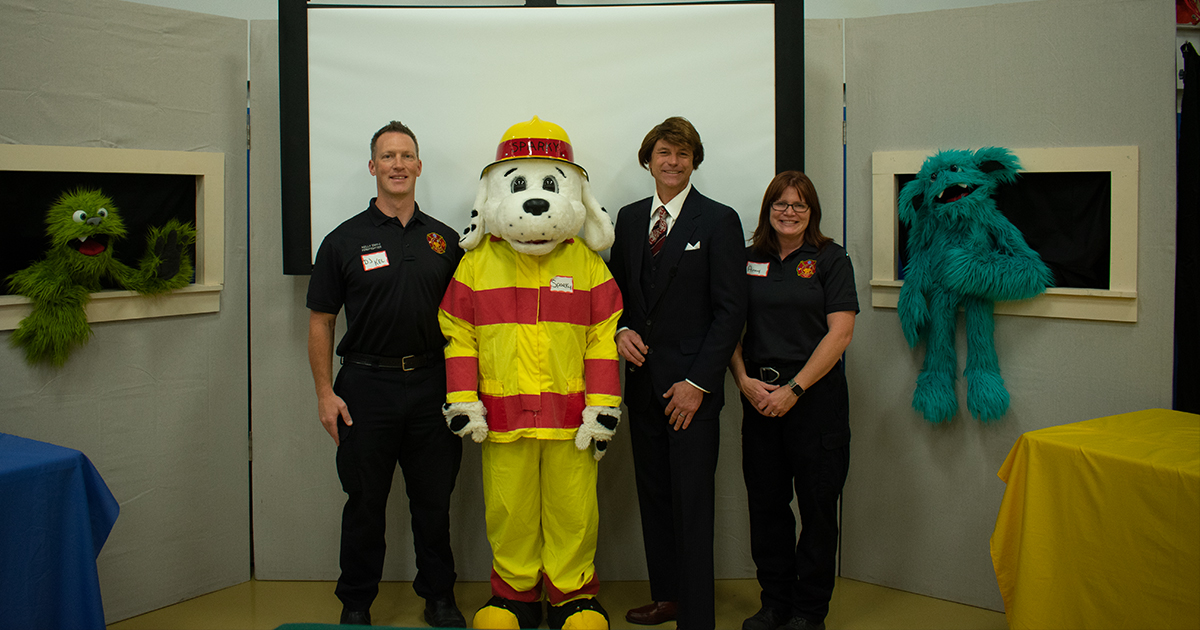 Fire Prevention Week is here and the Rock Springs Fire Department is back in our Schools to Teach Kids How to be Safe