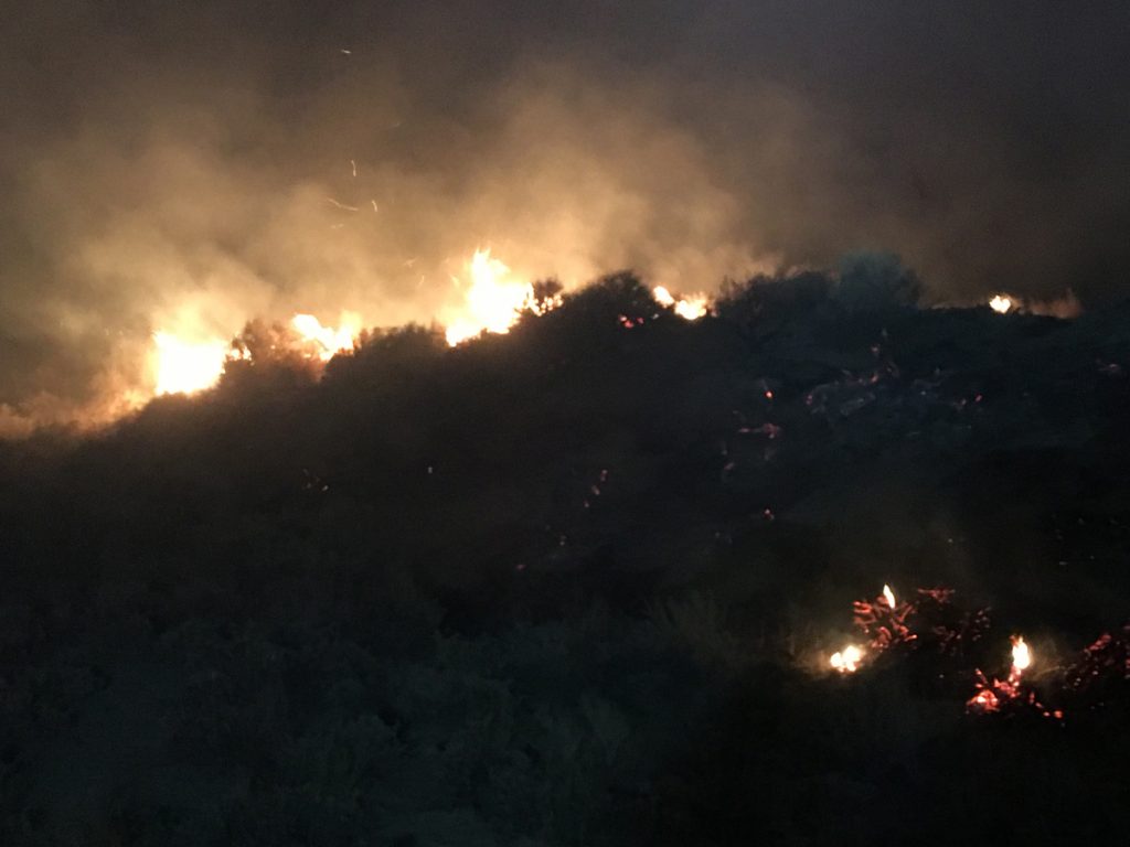 Wildfire in the 3 Corners Area Estimated to Be Over 2,500 Acres in First 24 Hours