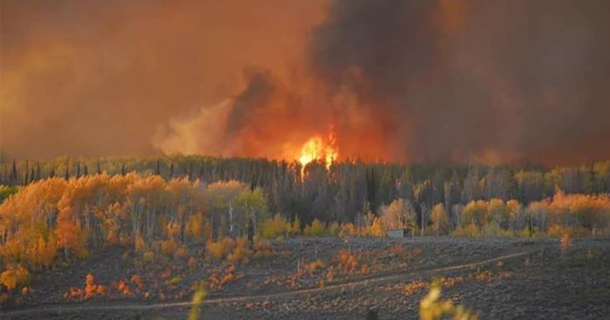 Evacuation Order for Bondurant: Roosevelt Fire