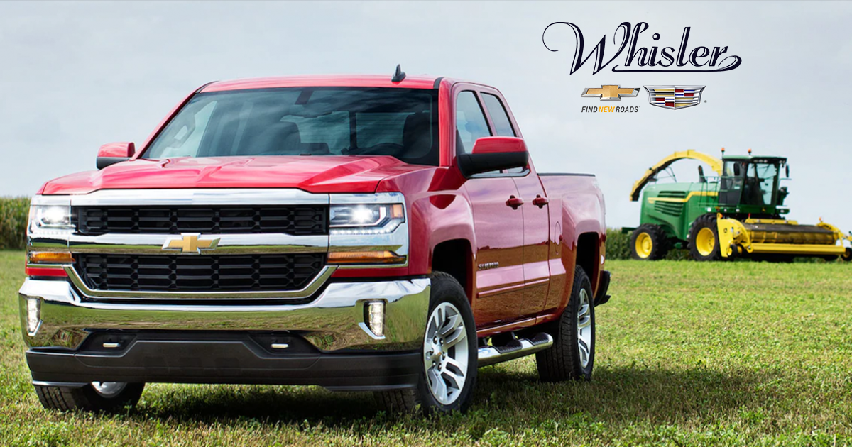 Save on the 2018 Chevy Silverado LT at Whisler Chevrolet & Cadillac