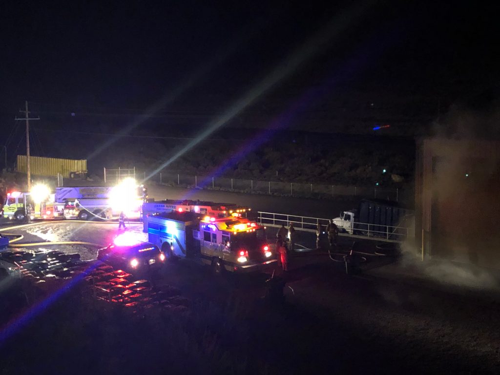 Green River Transfer Station Fire Under Investigation