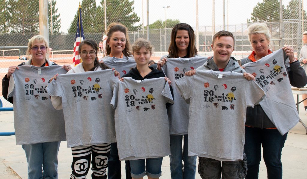 RSHS 18-21 Transition Program Students Practice Skills by Selling T-Shirts