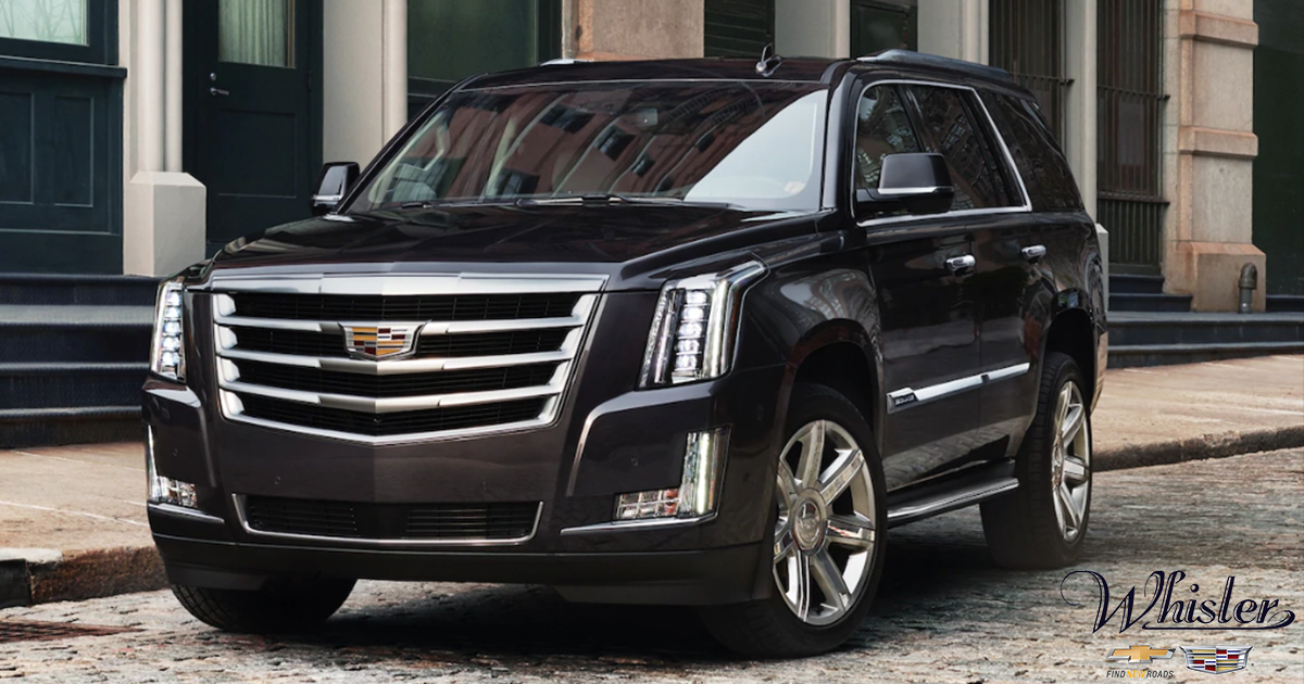 Save on 2018 Cadillac Escalades at Whisler Chevrolet & Cadillac