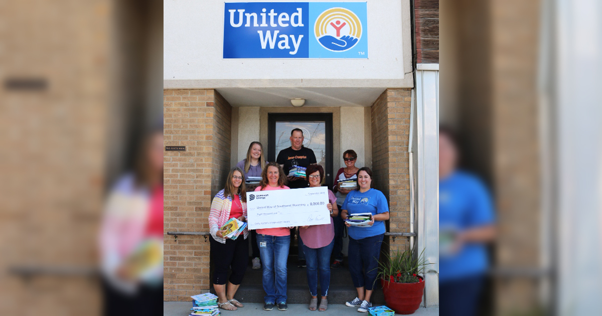United Way Receives Dominion Energy Grant for Reading Program