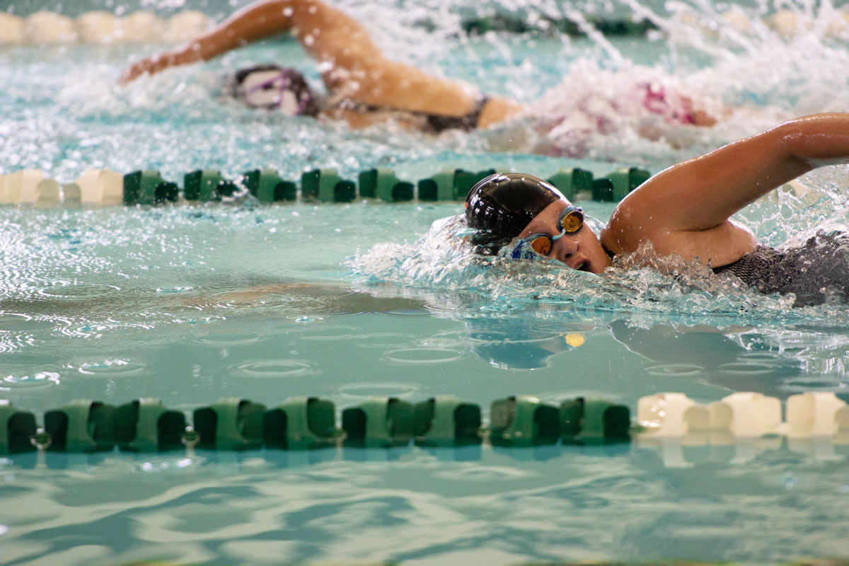 RSHS Girls Swimming and Diving Competes at Laramie Invitational