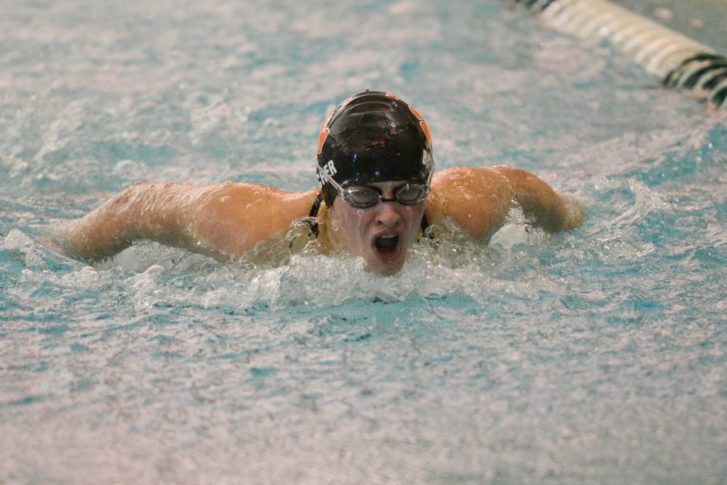 Lady Tigers Swimming and Diving Competes at Last Chance