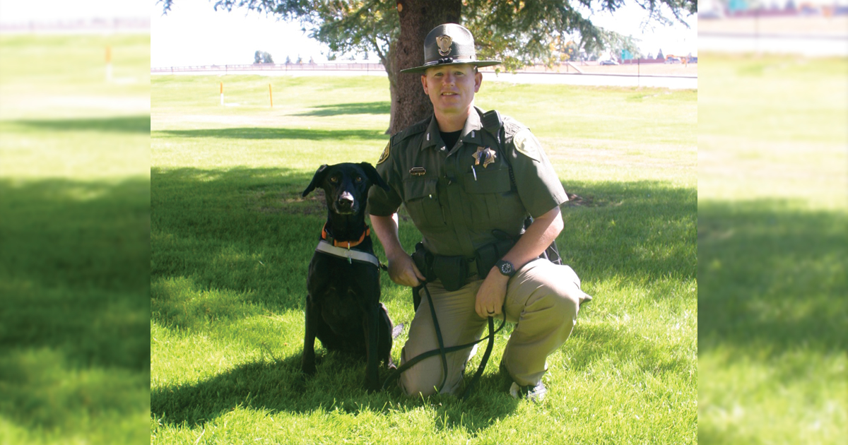 Wyoming Highway Patrol Announces Passing Of Beloved K-9 Wendy City