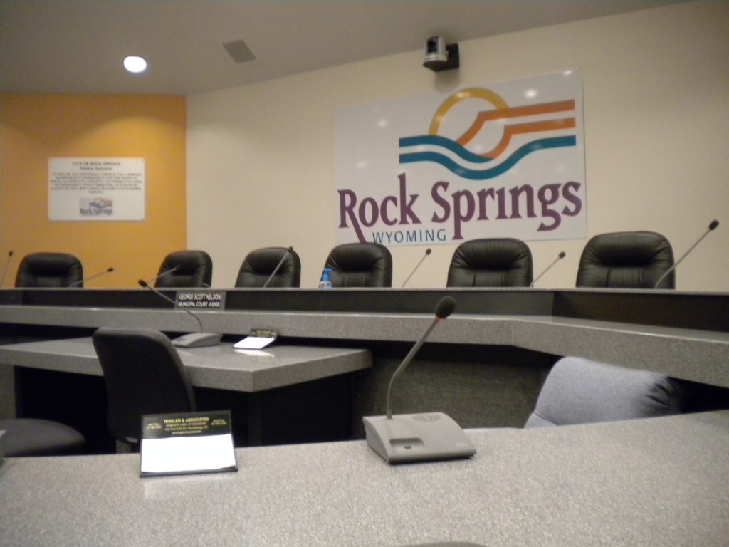 Rock Springs City Council Agenda for January 15