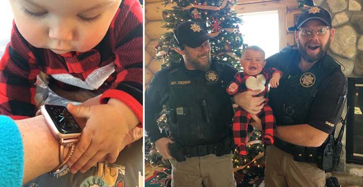 Infant Summons Deputies Friday Morning via Smartwatch