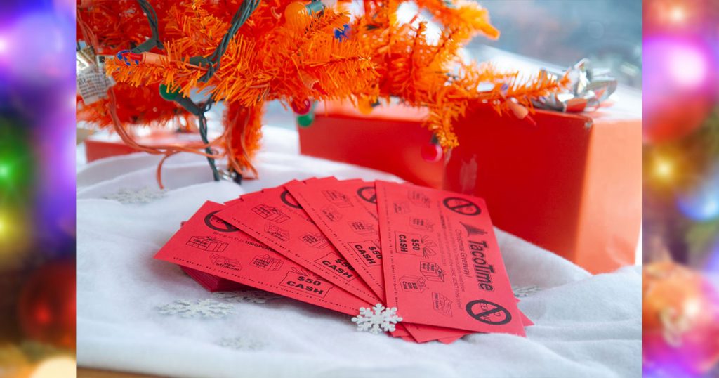 TacoTime’s Red Envelope Event is back with Your Chance to Win $50!