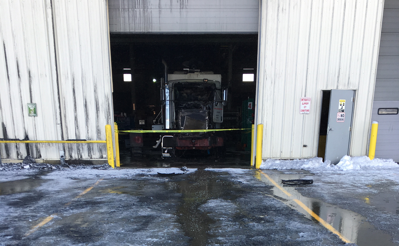 RSFD Responds to Truck Fire at Halliburton