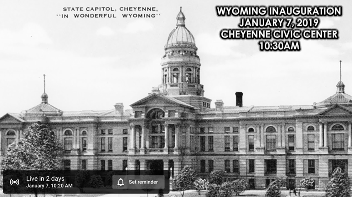 Governor-Elect Invites Public & Media to Participate  in Inaugural Ceremony