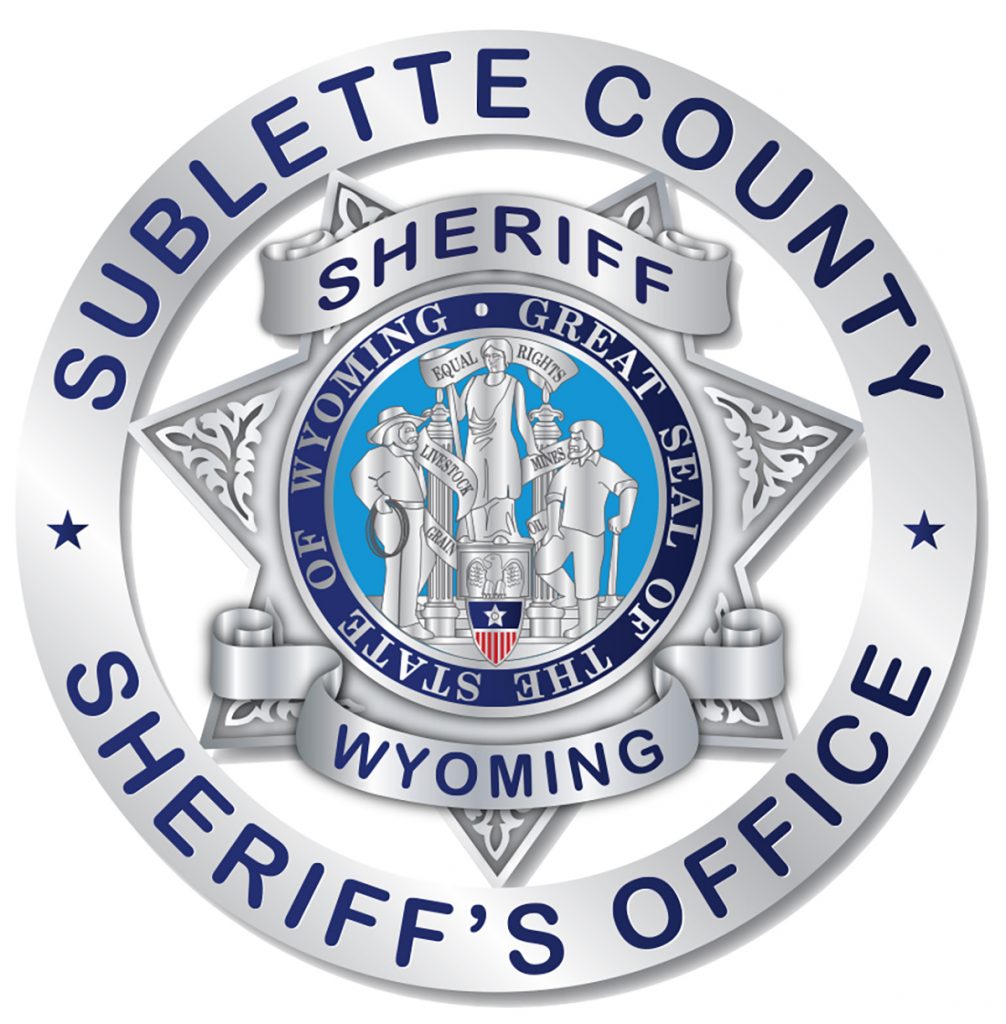 Sublette County Arrest Report From January 21 to January 28