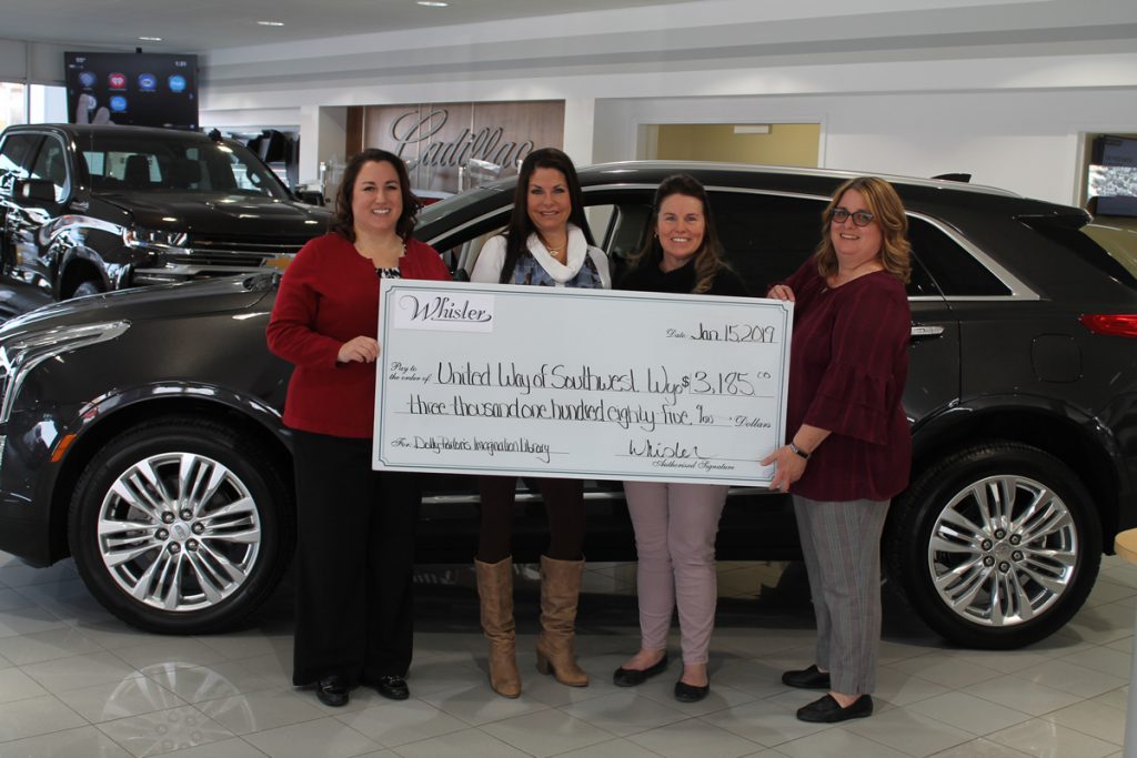 Whisler Chevrolet Makes Generous Donation to United Way Reading Program