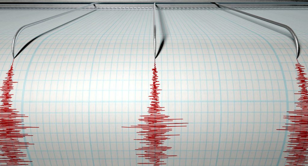 A Series of Small Earthquakes Hit Northwest of Green River on Friday