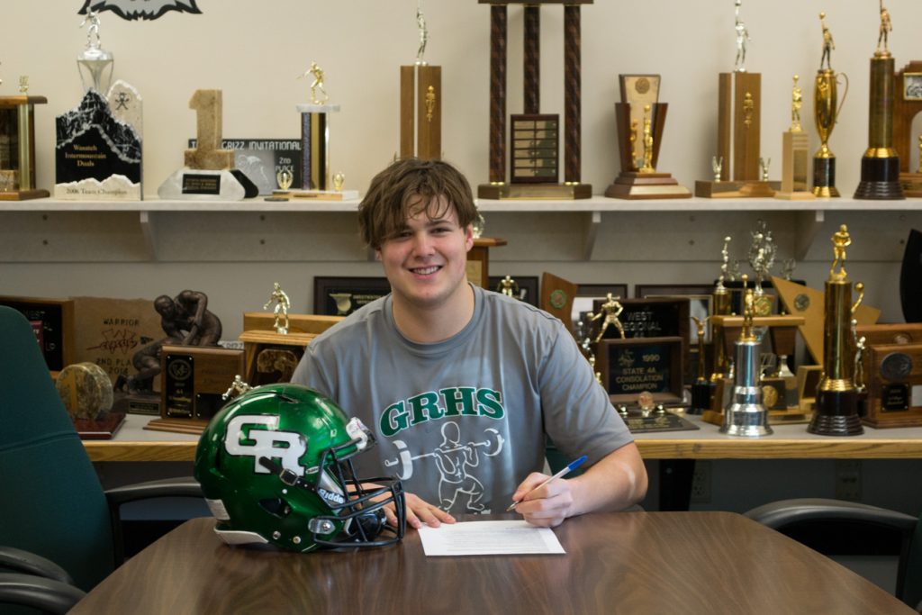 GRHS Football Standout Signs with Minot State University