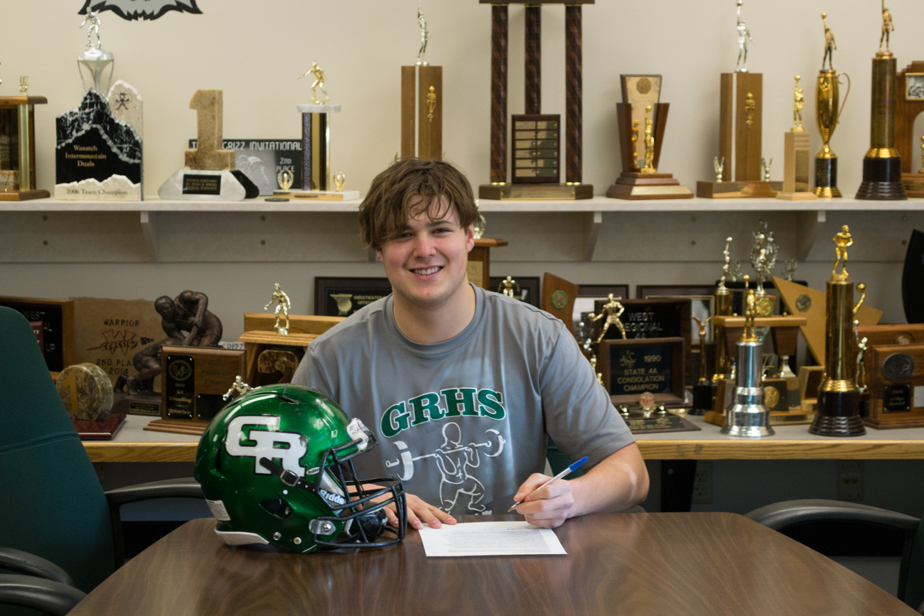 GRHS Football Standout Signs with Minot State University