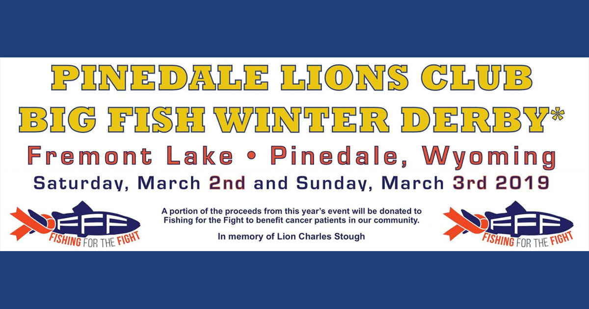 Pinedale Lions Club to Host Big Fish Winter Ice Fishing Derby