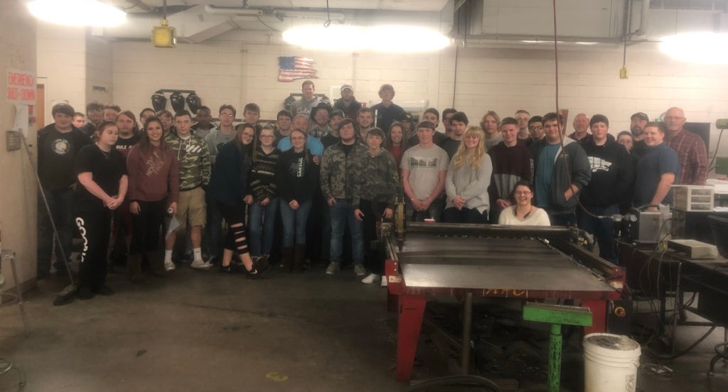 GRHS Welding and Autos Students Complete a Working Field Trip