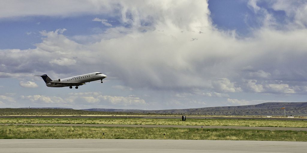 Flights Reduced at RKS Due to COVID-19 Travel Demand Reduction