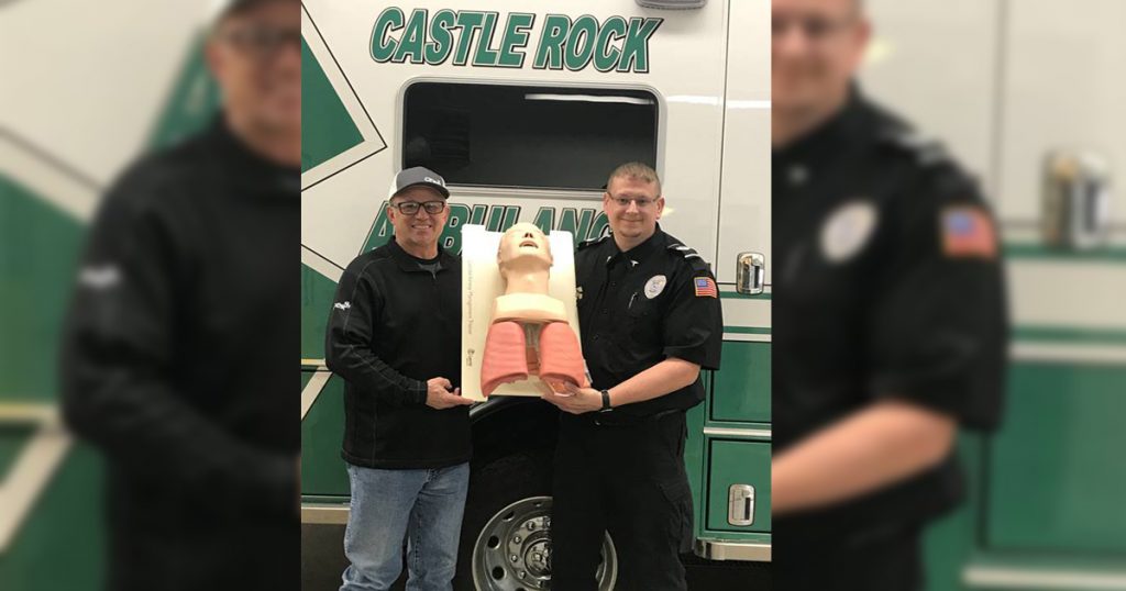 Ciner Donates $3,000 to Castle Rock EMS