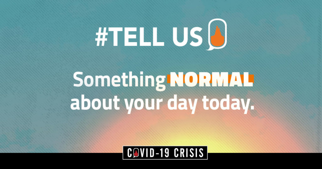 #ANSWERED: Tell Us Something Normal