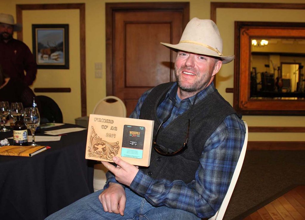 Green River Valley Cowbelles Honor Game and Fish Biologist Zach Turnbull