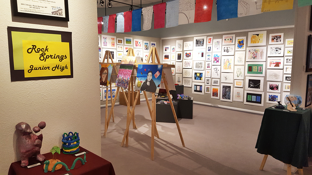 Junior High Student Artwork on Display at Fine Arts Center in April