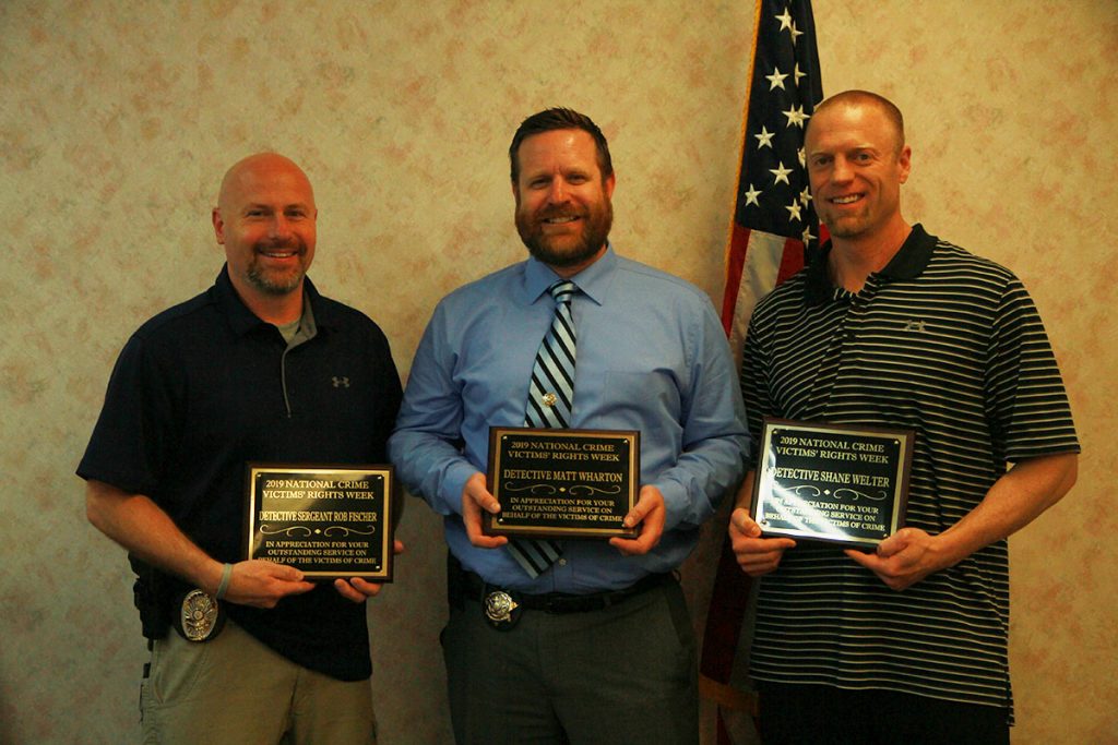 County Attorney’s Office Honors Officers for Work with Crime Victims