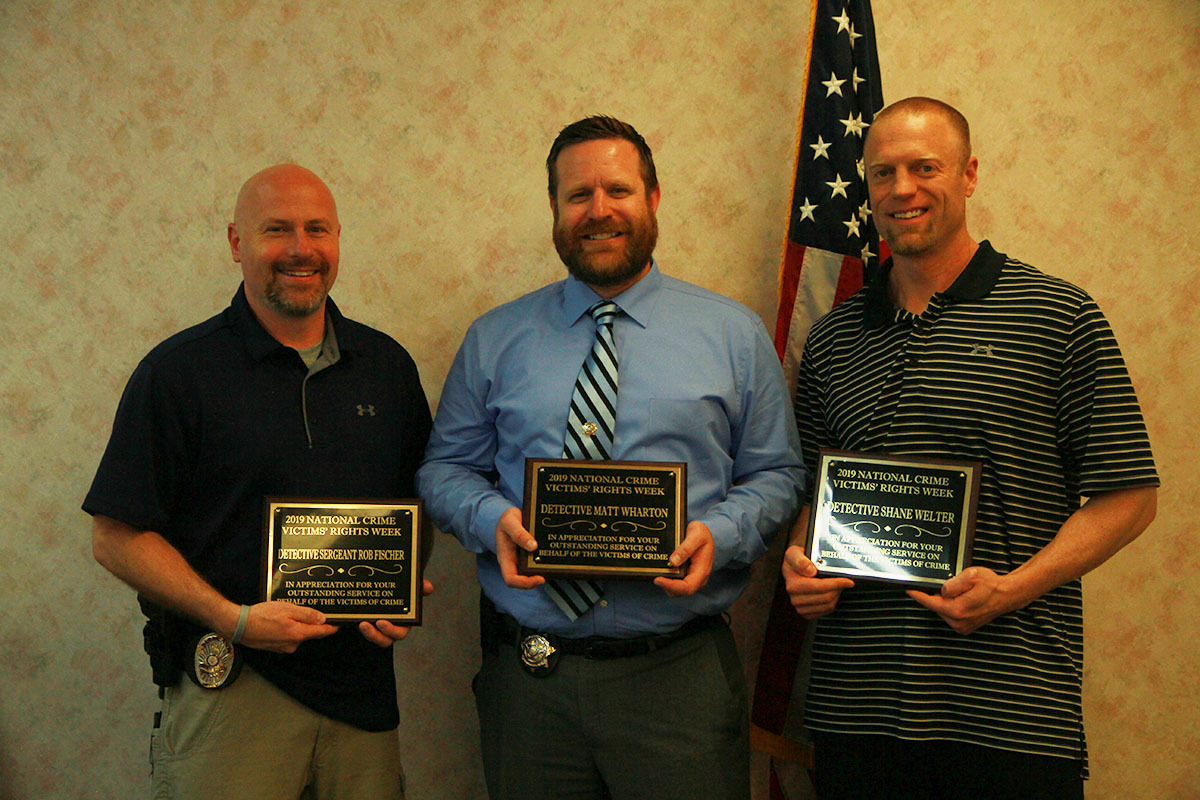County Attorney’s Office Honors Officers for Work with Crime Victims
