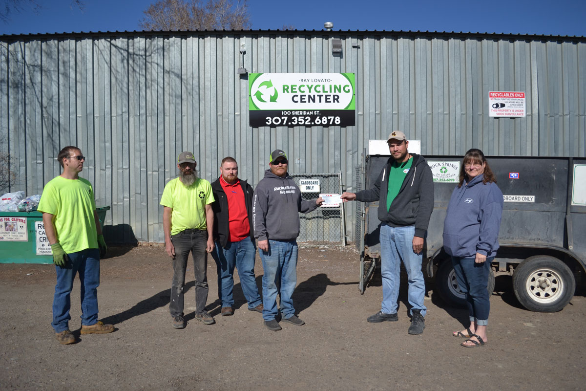 LR Communications Matches Donations to the Recycling Center