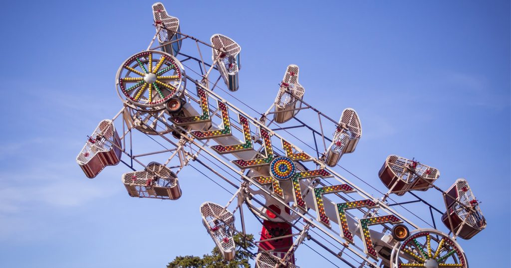 You Wouldn’t Ride the Zipper Unrestrained