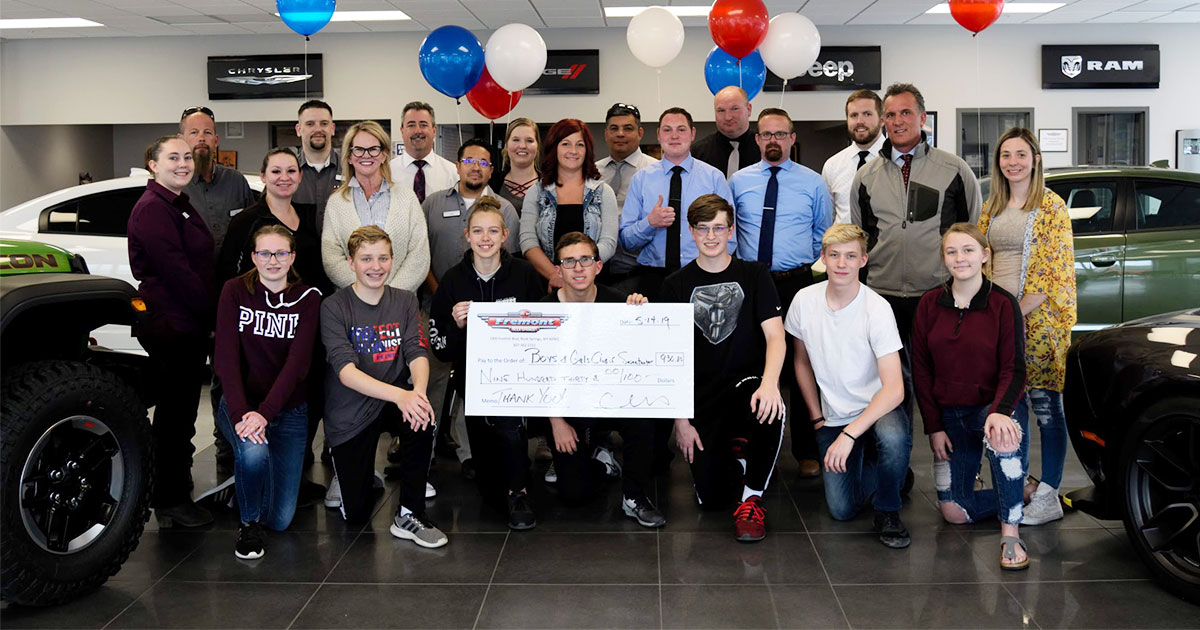 Fremont Motors Donates to BGC of Sweetwater County