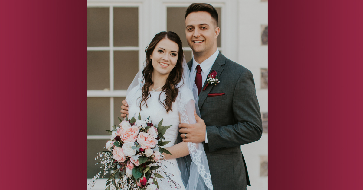 Heiner, Robinson Wed in Logan Temple on April 20