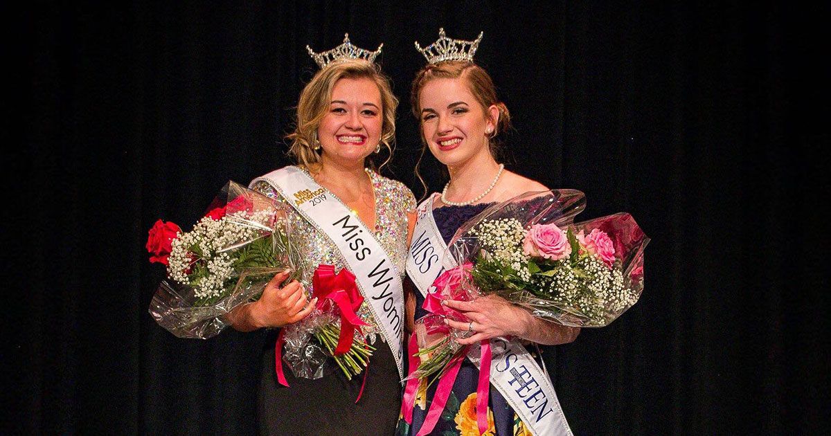 Rock Springs Girls Crowned Miss Wyoming and Miss Wyoming’s Outstanding Teen