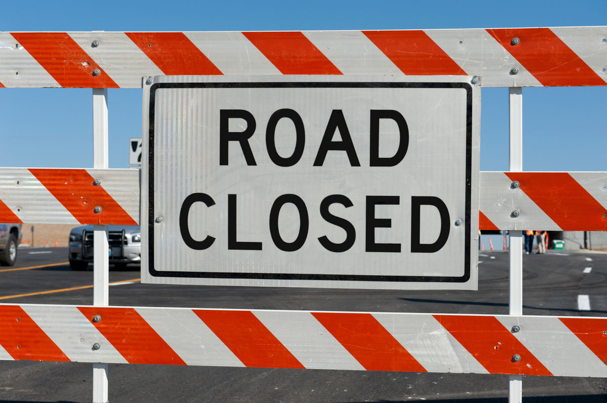 Road Work to Close All Access to Grant Street